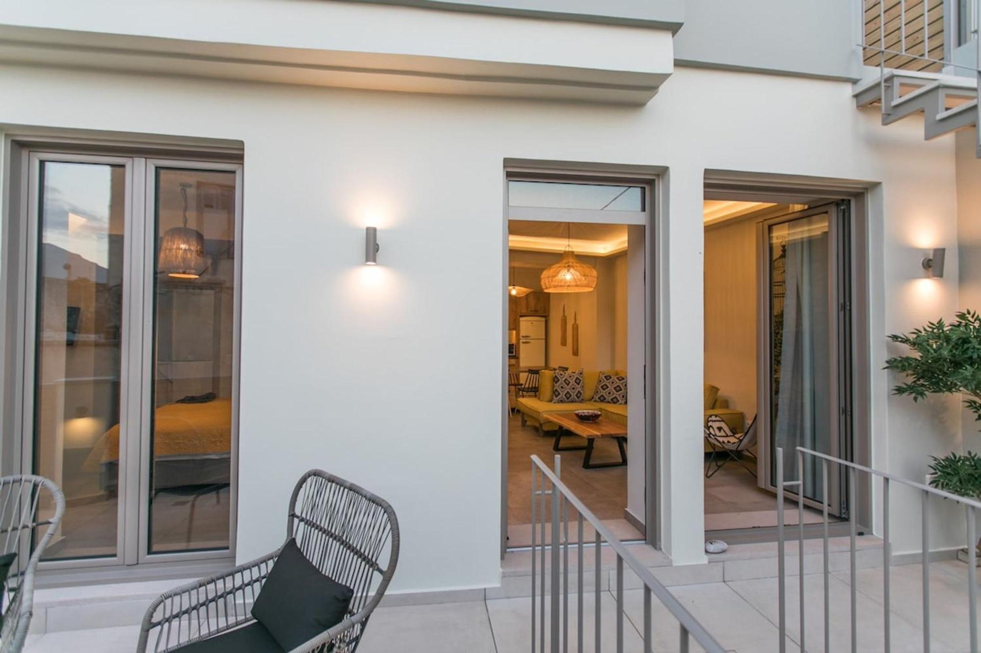 Villa Ekaterini Luxury House Lefkogeia Esterno foto
